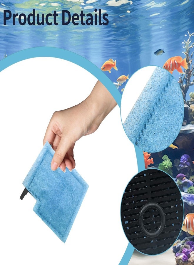 deawater عبوتان من خراطيش فلتر EZ-Change البديلة لفلاتر Aqua-Tech 5-15 Power - أزرق، EZ Change #1-6، متوافقة مع مياه أحواض السمك الشفافة - Image 5
